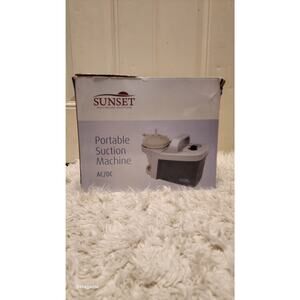 Sunset Portable Suction Machine SU100DPA, with  bonus DC Mobile Power Adapter